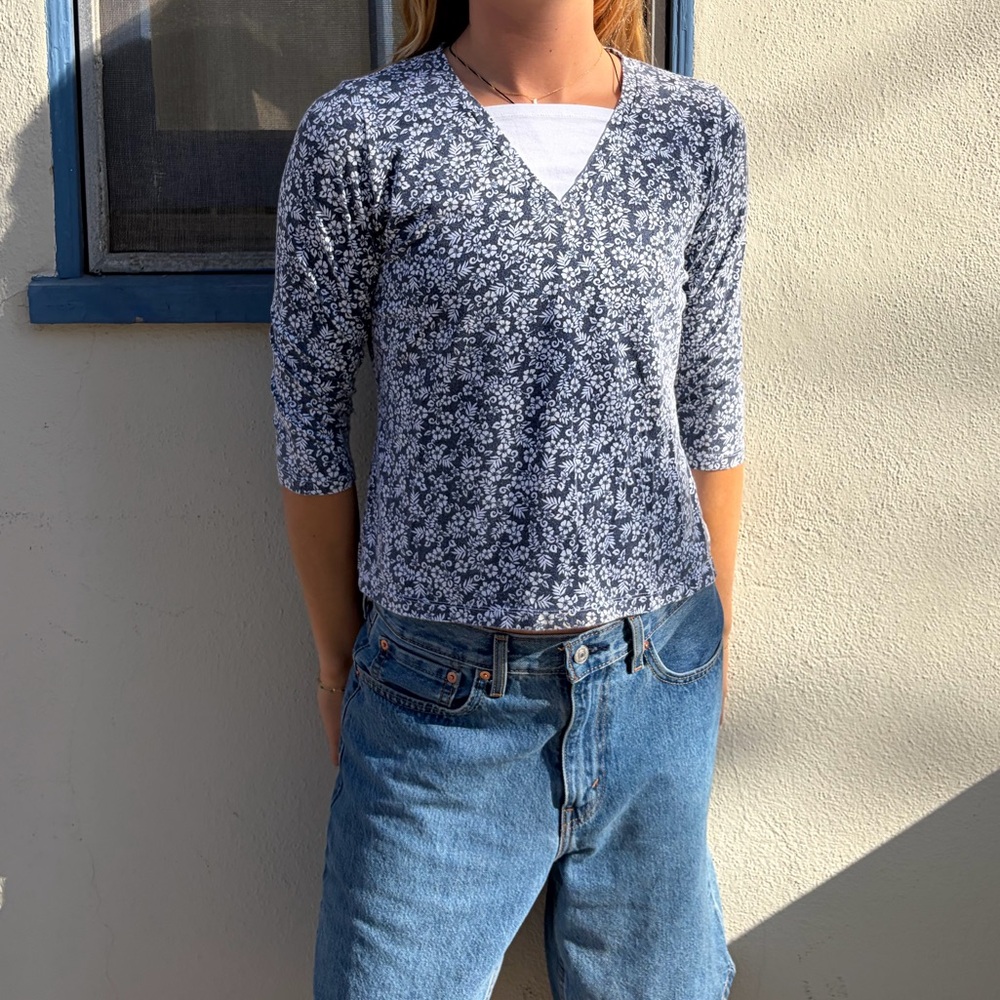 FLORAL SHIRT - Picture 2 of 4